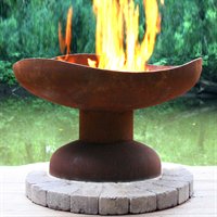The Fire Pit Gallery 7010003-36P Sand Dune Custom Steel Fire Pit