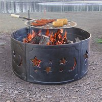 Landmann USA 28325 Big Sky Stars and Moon Fire Ring
